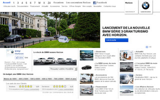horizon.fr website preview