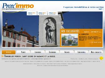 proximmo-voiron.fr website preview