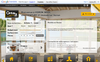 century21-immobilier-voiron.com website preview