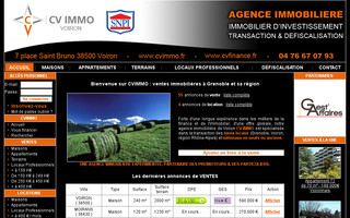 cvimmo.fr website preview