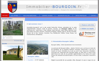 immobilier-bourgoin.fr website preview