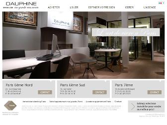 dauphine-immo.com website preview
