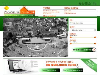 immobilierantoine.fr website preview