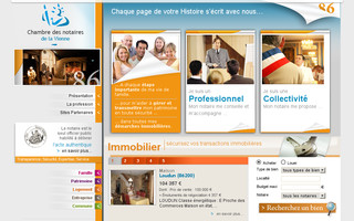 chambre-vienne.notaires.fr website preview