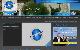 eurimmogestion.fr website preview
