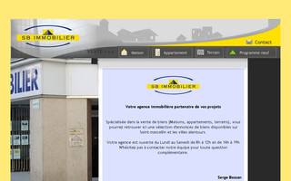 sb-immobilier.fr website preview