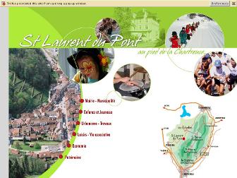 mairie-st-laurent-du-pont.fr website preview
