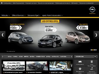 opel.fr website preview