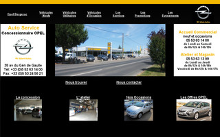 garage-opel.com website preview