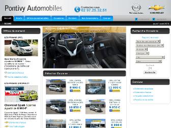 pontivyauto.fr website preview