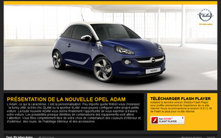 adam-opel.fr website preview