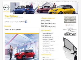opel-orleans.fr website preview