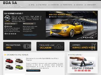 bda-sa.fr website preview