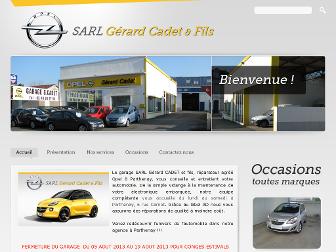 opel-parthenay.fr website preview