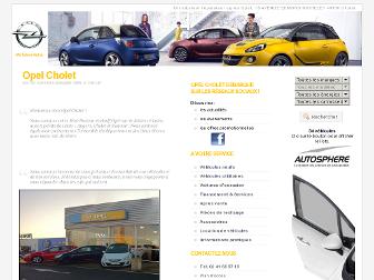 opel-cholet.fr website preview