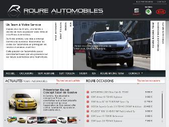 roure-automobiles.com website preview