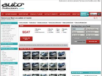 seat.auto-selection.com website preview