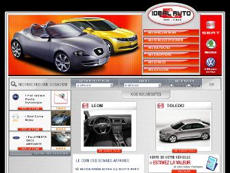 ideal-auto.fr website preview