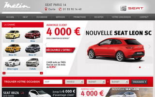 seat-paris14.fr website preview