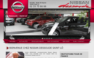 concession-nissan-dessoude.com website preview