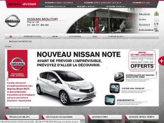 nissan-molitor.com website preview