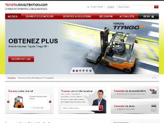 toyota-manutention.com website preview