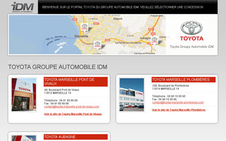 toyota-idm.com website preview