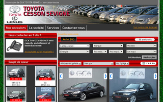 toyota-occasion-rennes.com website preview