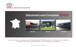 toyota-pau.fr website preview