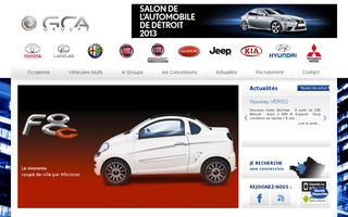 groupegca.com website preview