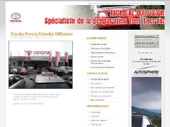 toyota-roncq.fr website preview