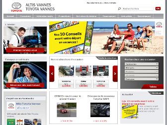 altis-vannes.fr website preview