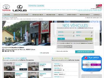 toyota-cahors.eden-auto.com website preview
