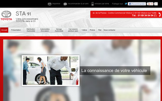toyota-91.fr website preview