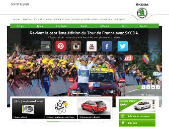 skoda.fr website preview