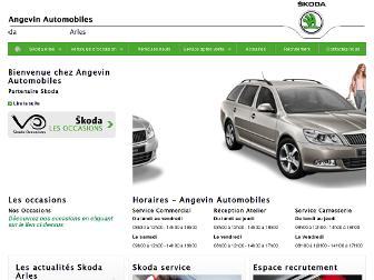 skoda-arles.fr website preview