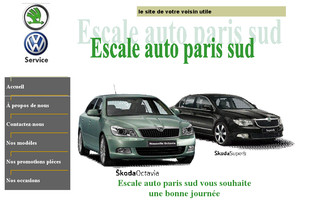 skoda-paris-sud.com website preview