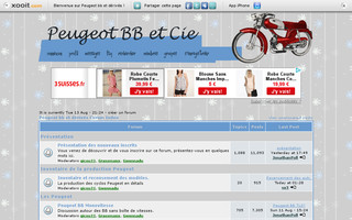 cyclopeugeot.xooit.com website preview