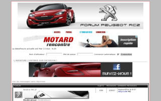 peugeot-rcz.forumactif.com website preview