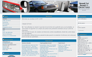 forum.renault-9-11.fr website preview