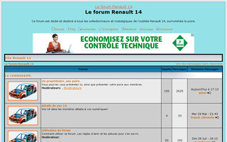 renault14.dynamicforum.net website preview