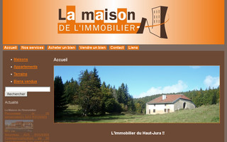 maison-immobilier-39.com website preview