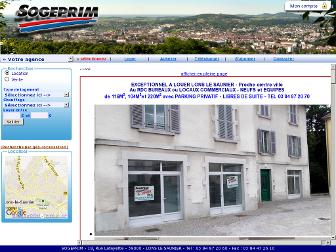 sogeprim.fr website preview