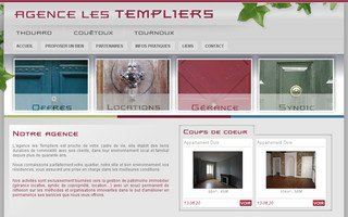 agencelestempliers.com website preview