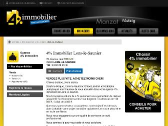 lons-le-saunier.4immobilier.tm.fr website preview