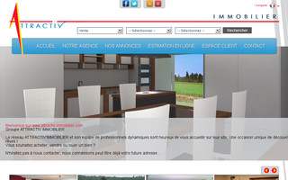 attractiv-immobilier.com website preview