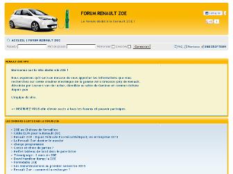 renault-zoe.info website preview