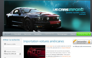 us-carsimport.com website preview