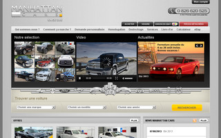 manhattan-cars.com website preview