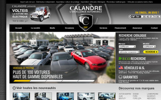 calandre-auto.fr website preview